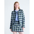 thumbnail image 1 of Free Assembly Women's Cropped Tweed Jacket with Fringe Trim, Sizes XS-XXL, 1 of 7