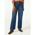 thumbnail image 1 of Free Assembly Women's Cropped Wide Leg Jeans, 1 of 7