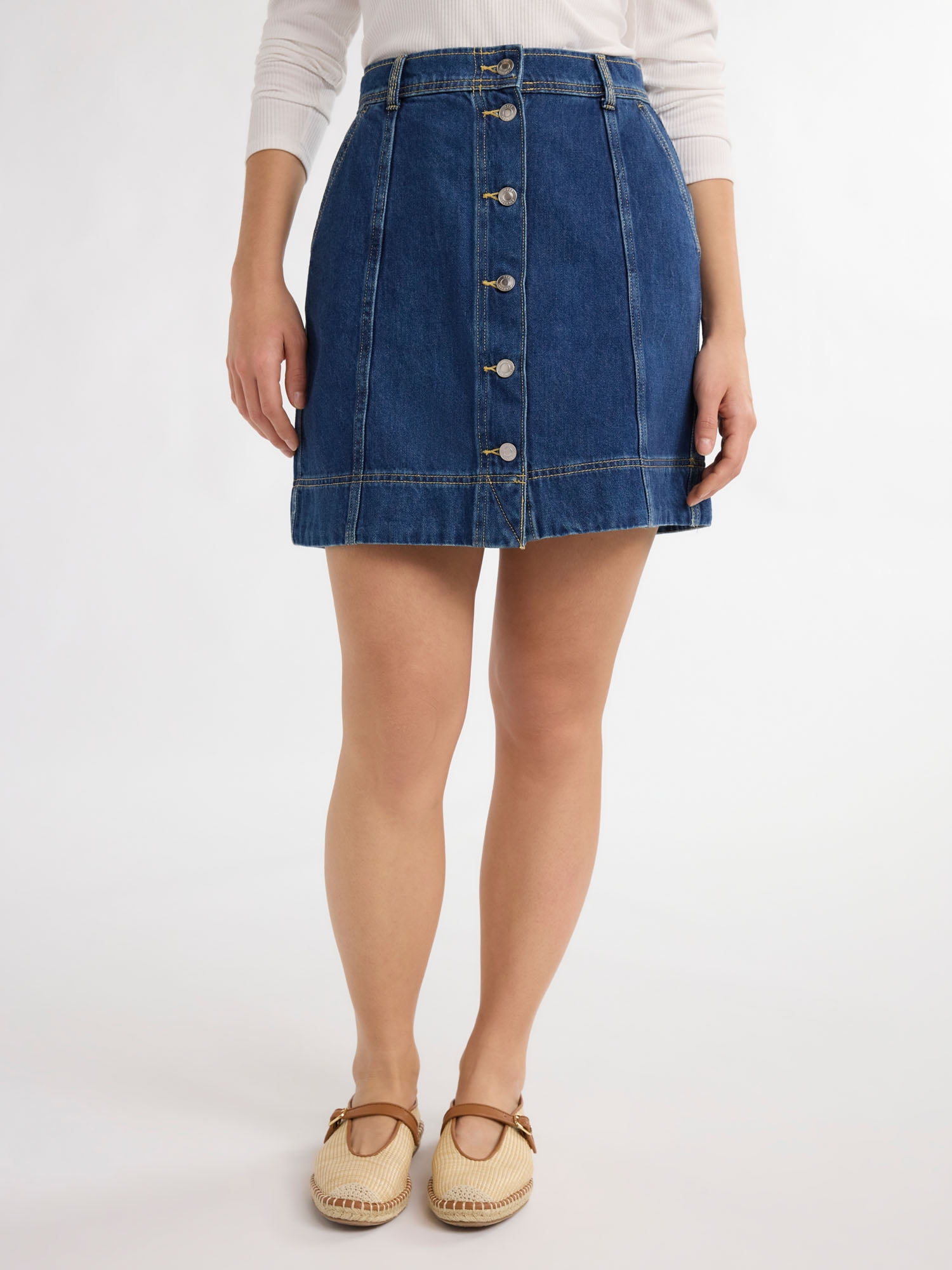 Andmary Jenny denim mini skirt Sサイズ ANDMARY】Jenny denim mini skirt