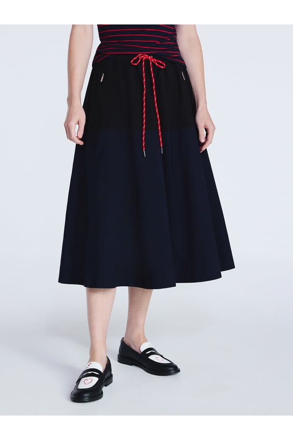 Women's Tech Midi Skirt, Sizes XS-XXL