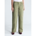 thumbnail image 1 of Free Assembly Women's Embellished Cotton Utility Pants, 30" Inseam, Sizes 0-20, 1 of 4