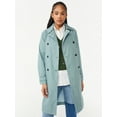 thumbnail image 1 of Free Assembly Women's Everyday Soft Trench Coat, 1 of 6