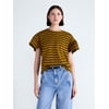 Free Assembly Women's Flutter Sleeve Top, XS-XXL