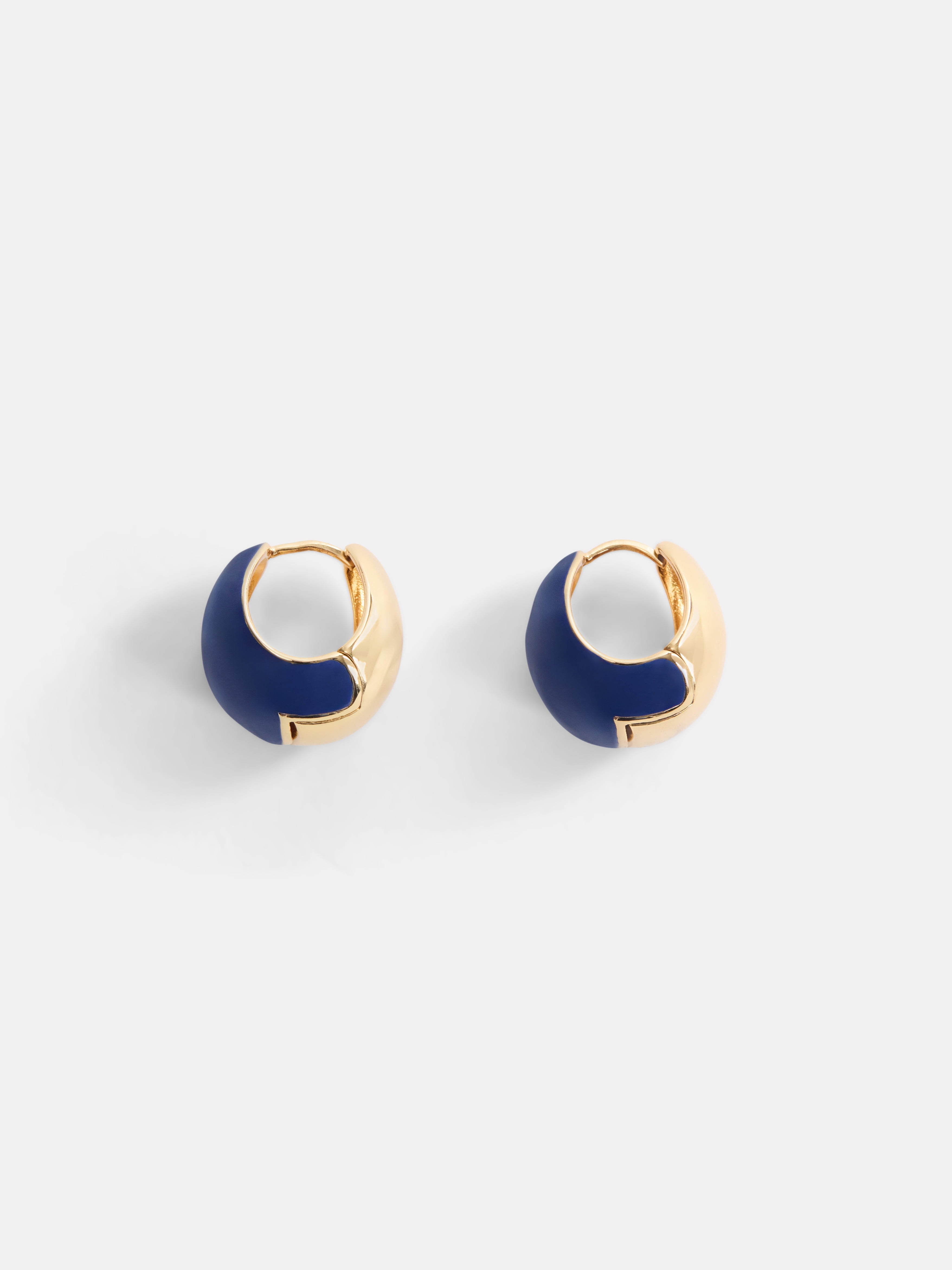 Free Assembly Women's Two Tone Hoop Earrings