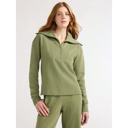 Free Assembly Women's Half Zip Sweatshirt, Sizes XS-XXXL Free Assembly Women's Half Zip Sweatshirt, Sizes XS-XXXL