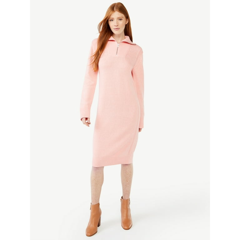 Sweater dress walmart top