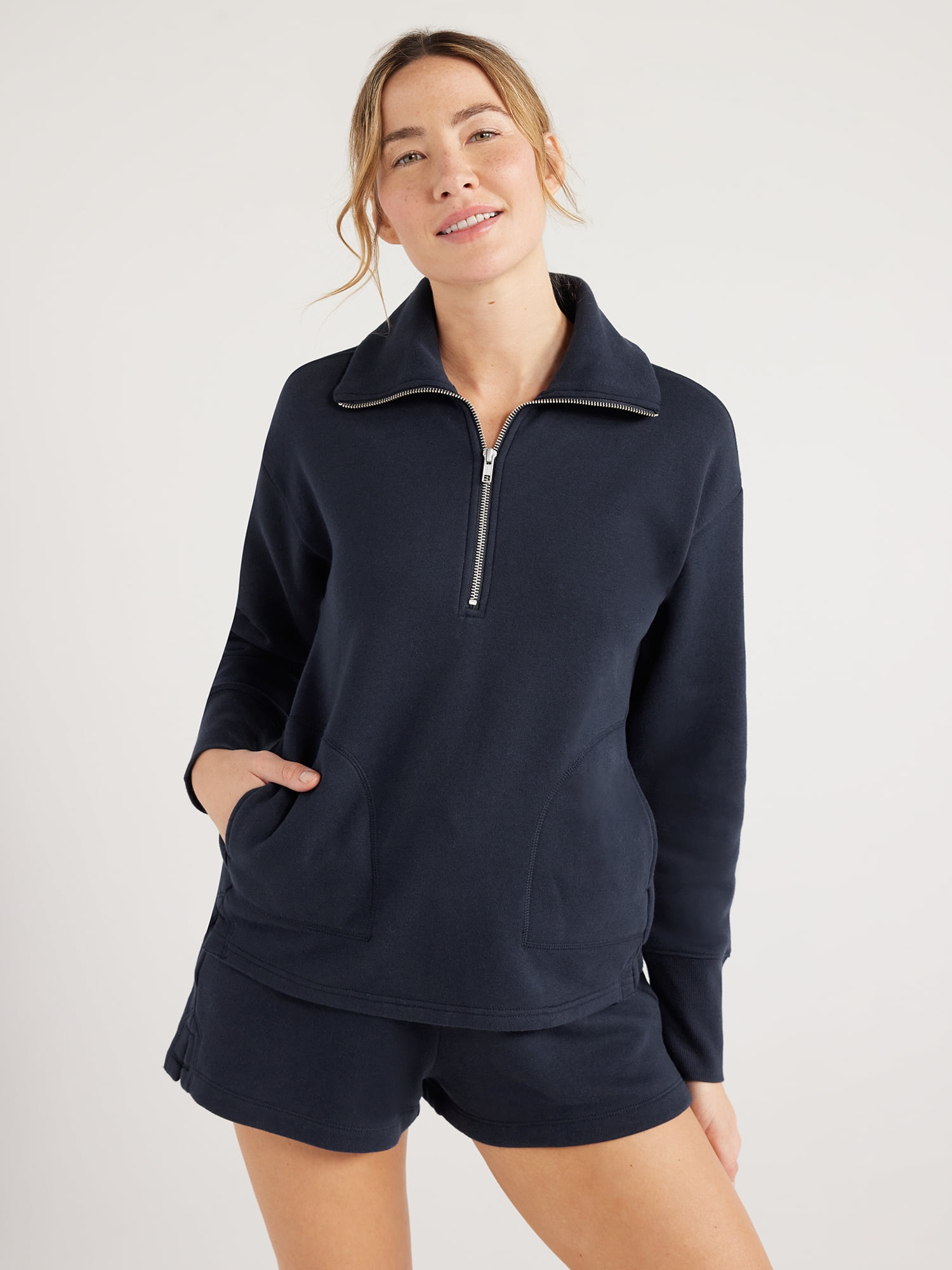 Free-Assembly-Women-s-Half-Zip Free-Assembly-Women-s-Half-Zip