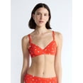 thumbnail image 1 of Free Assembly Women's and Women’s Plus Longline Triangle Bikini Top, Sizes XS-3X, 1 of 5