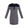 thumbnail image 1 of Free Assembly Women’s Henley Mini Sweater Dress, Sizes XS-3XL, 1 of 5