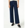 thumbnail image 1 of Free Assembly Women's High Rise 70’S Full Wide Leg Straight Jeans, 1 of 6
