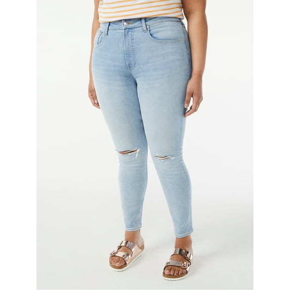 Free Assembly Women's High Rise Skinny Jeans