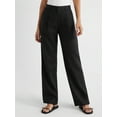 Free Assembly Women’s HighRise WideLeg Pleated Pants, 32” Inseam, Sizes 020