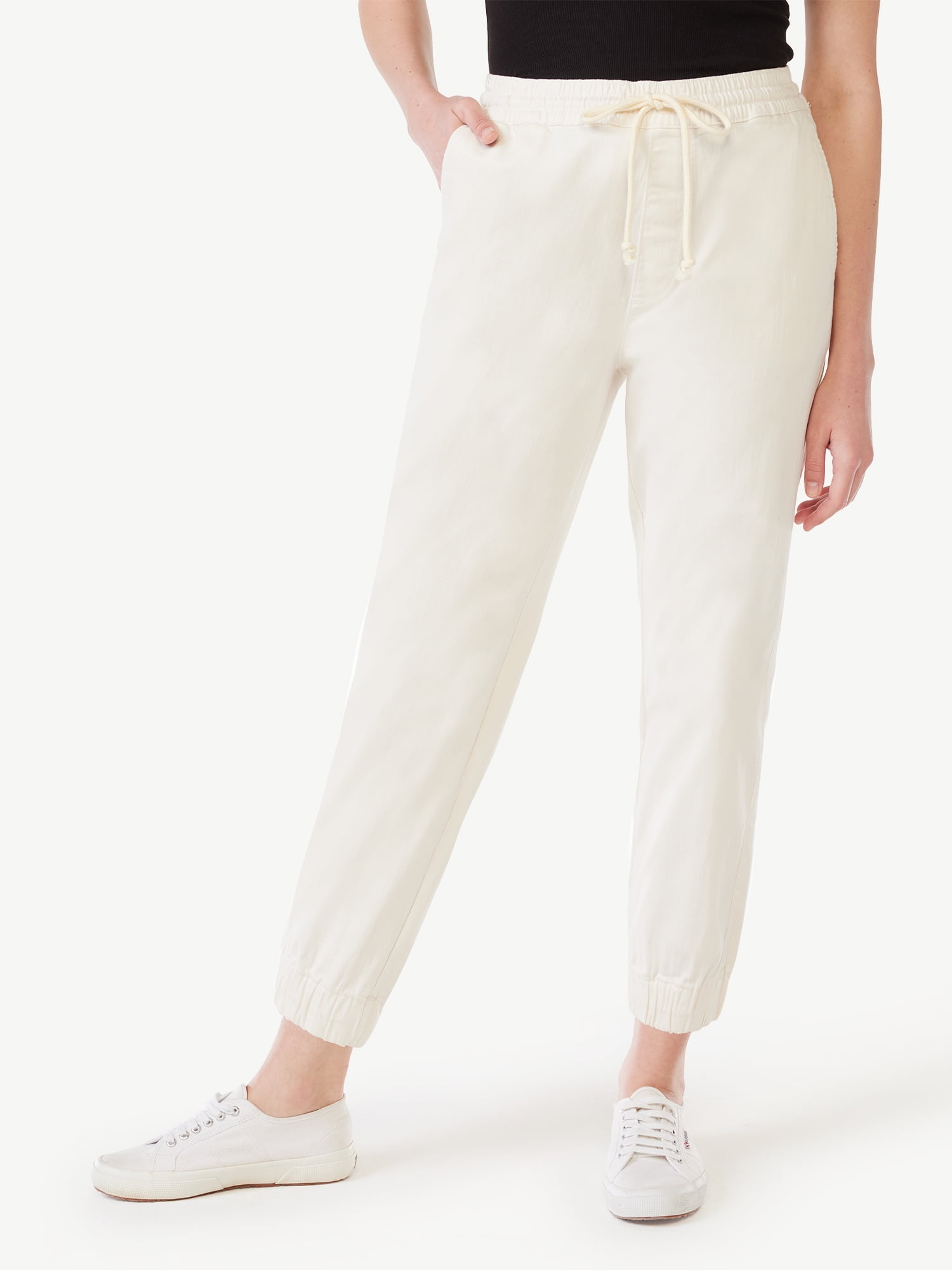 Free Assembly Women's and Women’s Plus Pull-On Jogger Pants, Sizes 0-28