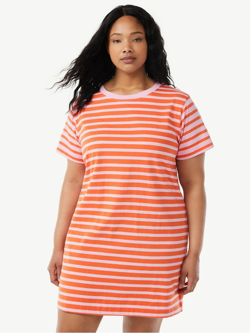knee length dresses for ladies Free Bird Maxi Tee Dress main image 0