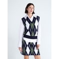 thumbnail image 1 of Free Assembly Women's and Women's Plus Argyle V-Neck Sweater Vest, Sizes XS-4X, 1 of 6