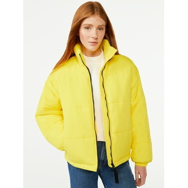 Free Assembly Women's Oversized Puffer Jacket