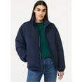 thumbnail image 1 of Free Assembly Women's Oversized Puffer Jacket, 1 of 6