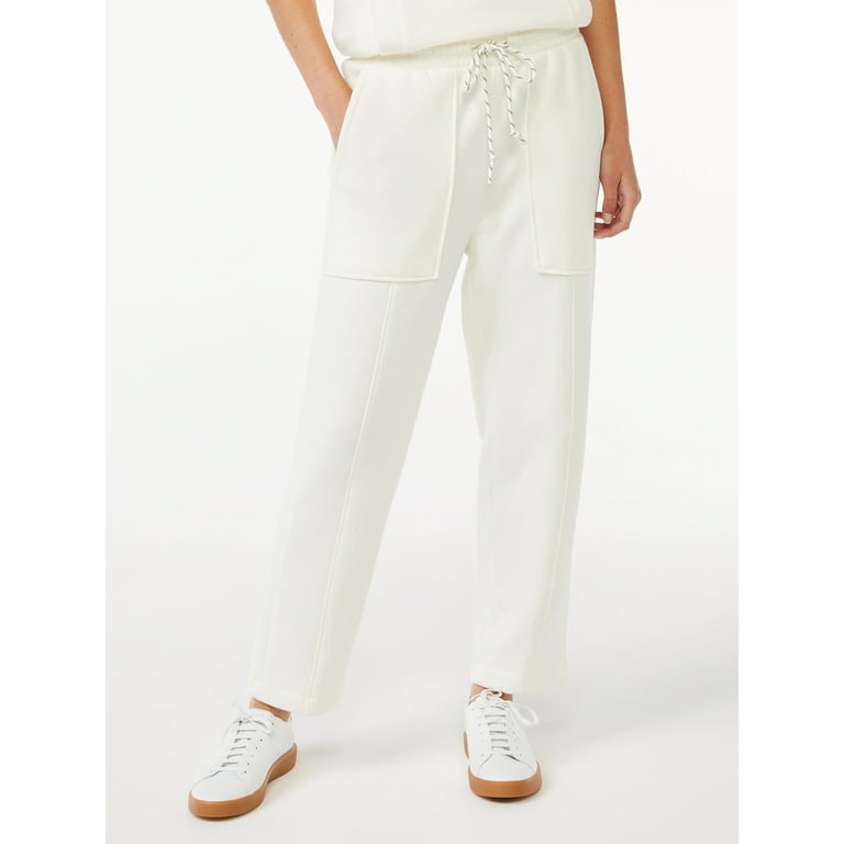 Free Assembly Women s Patch Pocket Sweatpants 25 Inseam Sizes XS XXXL Walmart