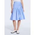 thumbnail image 1 of Free Assembly Women's Pintuck Knee Length Skirt, Sizes XS-XXL, 1 of 5