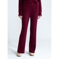 thumbnail image 1 of Free Assembly Women's and Women's Plus Cozy Yarn Cable Knit Sweatpants, 28.5" Inseam, Sizes XS-4X, 1 of 5
