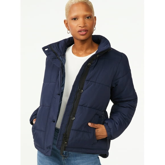 Free Assembly Women's Puffer Jacket