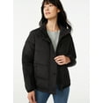 thumbnail image 1 of Free Assembly Women's Puffer Jacket, 1 of 6