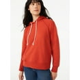 thumbnail image 1 of Free Assembly Women's Pullover Hoodie with Long Sleeves, Sizes XS-XXXL, 1 of 6