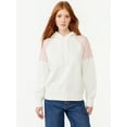 thumbnail image 1 of Free Assembly Women's Pullover Raglan Hoodie, 1 of 6
