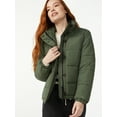 thumbnail image 1 of Free Assembly Women's Quilted Puffer Jacket, 1 of 6