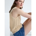 thumbnail image 1 of Free Assembly Women's Crochet Cotton Racerback Tank Top, Lightweight, Sizes XS-XXL, 1 of 4