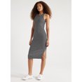 thumbnail image 1 of Free Assembly Women's Ribbed Tank Midi Dress, Sizes XS-XXL, 1 of 5