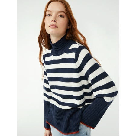 Actual Color: Dark Navy Stripe, Clothing Size: L