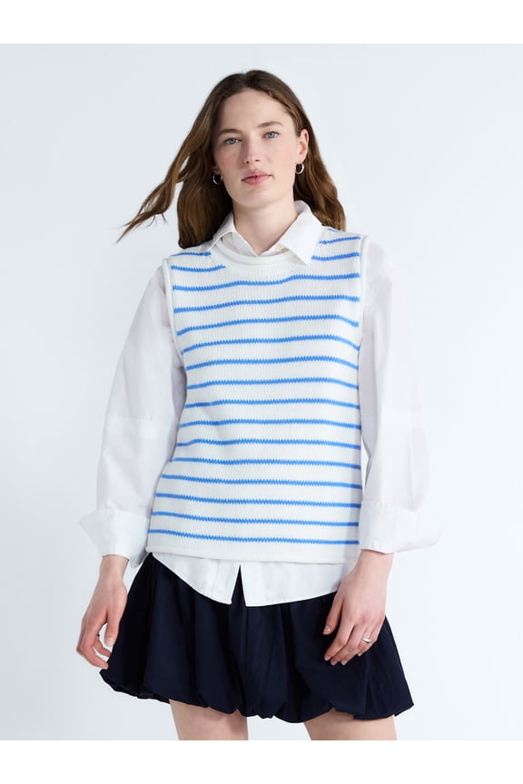 Women's Roll Neck Cotton Sweater Shell, Lightweight, Sizes XS-XXL