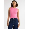 thumbnail image 1 of Free Assembly Women’s Scallop Trim Sleeveless Sweater, Lightweight, Sizes XS-XXXL, 1 of 5