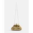 thumbnail image 1 of Free Assembly Women's Mixed Sequin Clutch Handbag, Gold, 1 of 5
