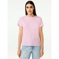 thumbnail image 1 of Free Assembly Women's Short Sleeve Ringer T-Shirt, 1 of 6
