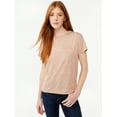 thumbnail image 1 of Free Assembly Women's Short Sleeve Ringer Tee, 1 of 6