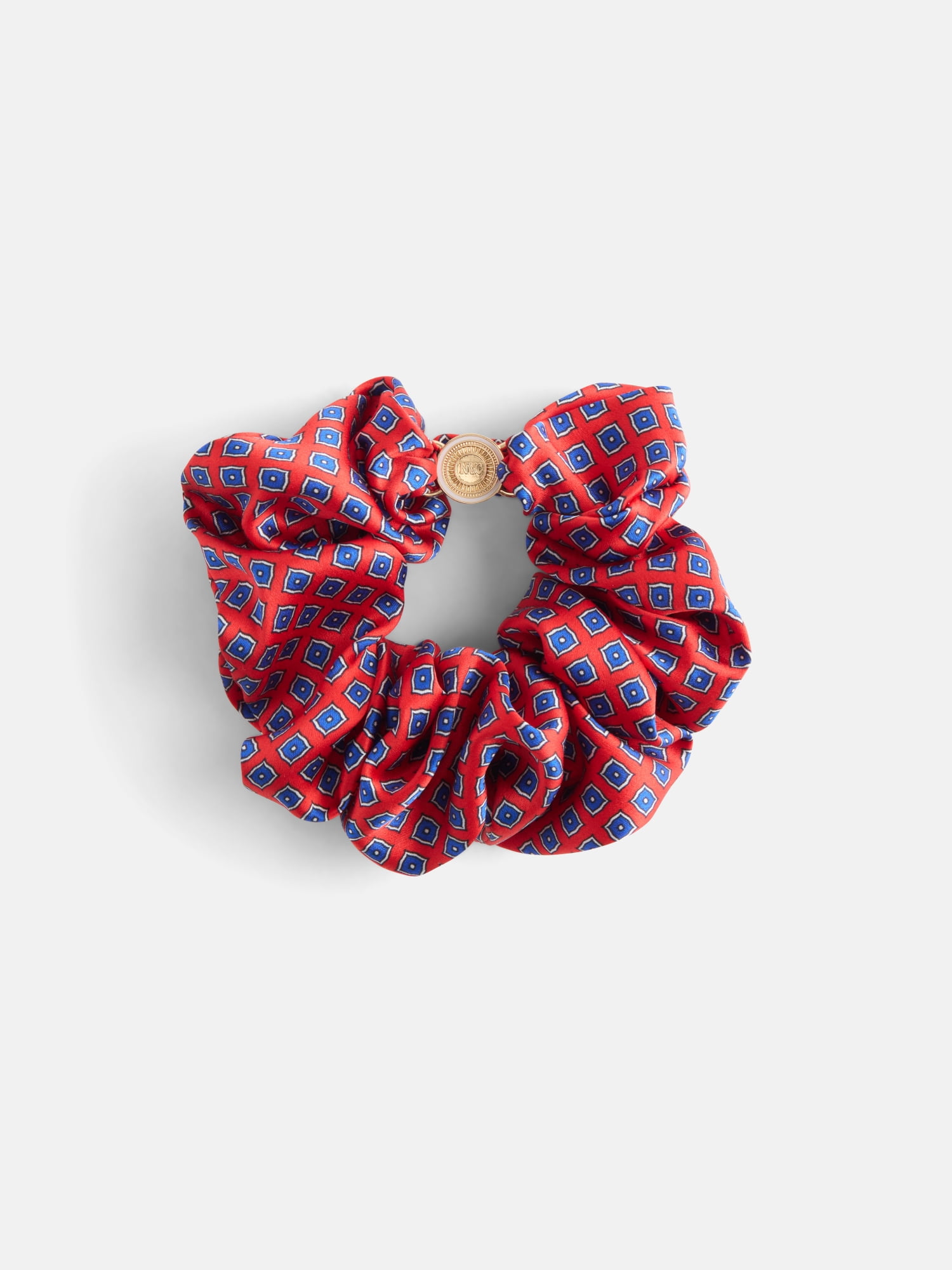Free Assembly Women's Silk Hair Tie, Flame Red