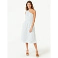 thumbnail image 1 of Free Assembly Women's Sleeveless One Shoulder Midi Dress with Elastic Waist, Sizes XS-XXL, 1 of 6