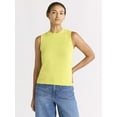 thumbnail image 1 of Free Assembly Women's Sleeveless Sweater Shell, Lightweight, Sizes XS-2XL, 1 of 5