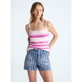 thumbnail image 1 of Free Assembly Women's Textured Stitch Stripe Tank Top, Sizes XS-XXL, 1 of 5