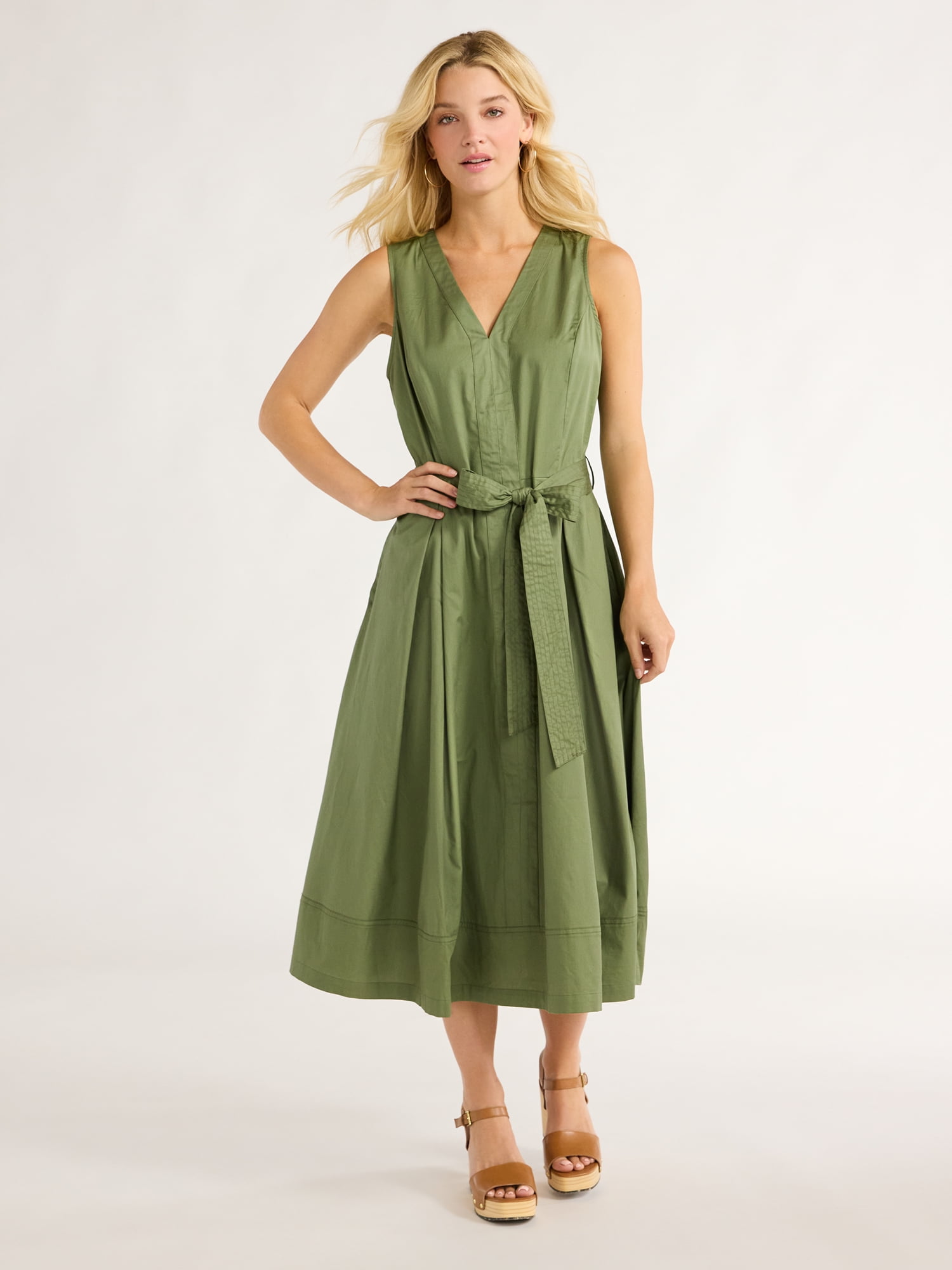Assembly Label - Sleeveless Midi Dress main image 1