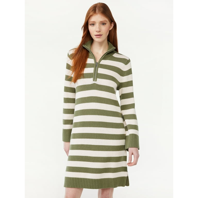 Sweater dress walmart top