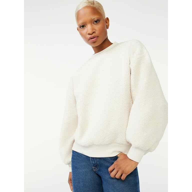 Womens teddy sweatshirt new arrivals