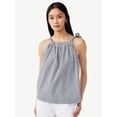 thumbnail image 1 of Free Assembly Women's Tie Neck Tank Top, 1 of 5