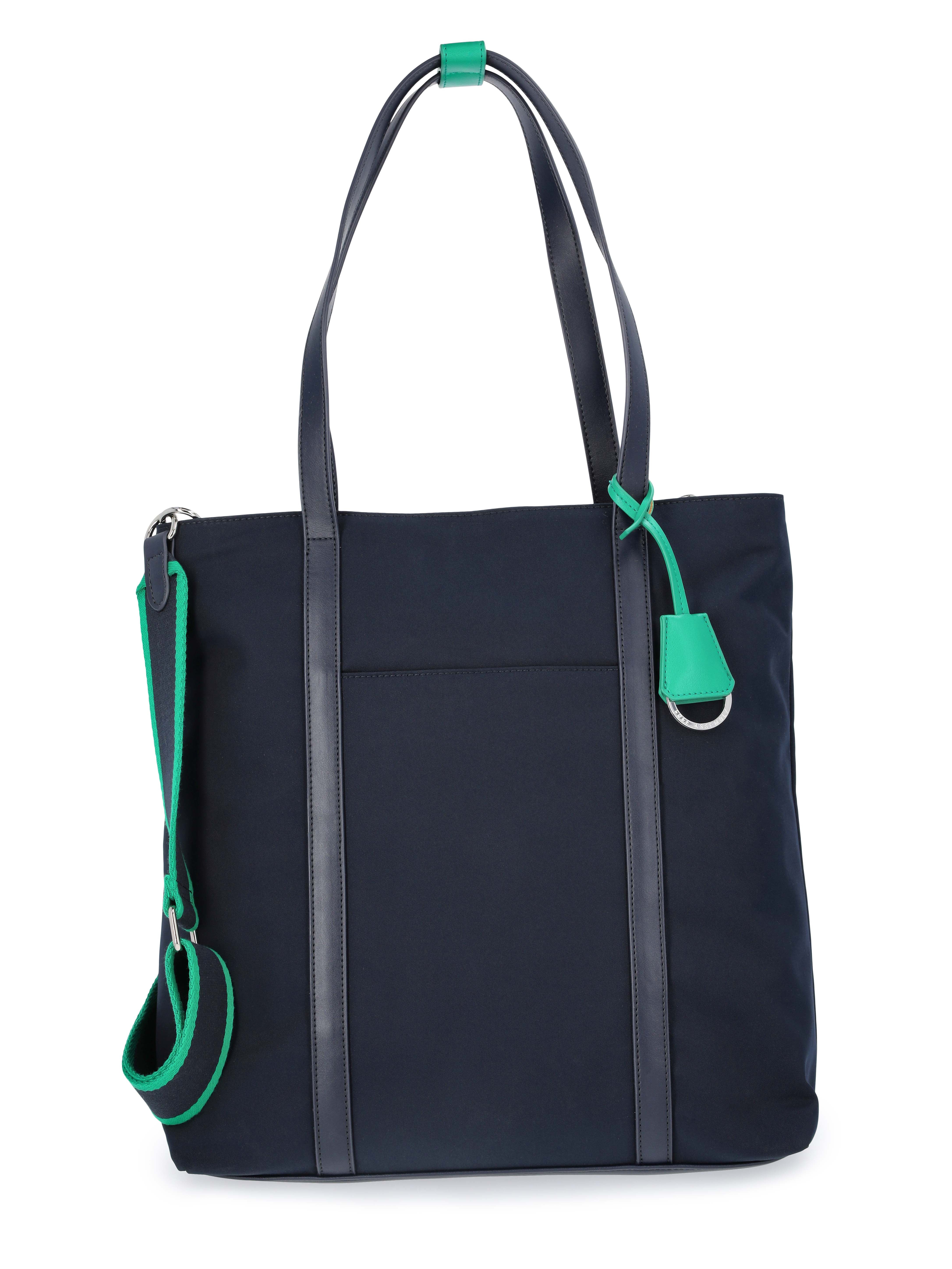 Free Assembly Women's Tote Bag, Navy