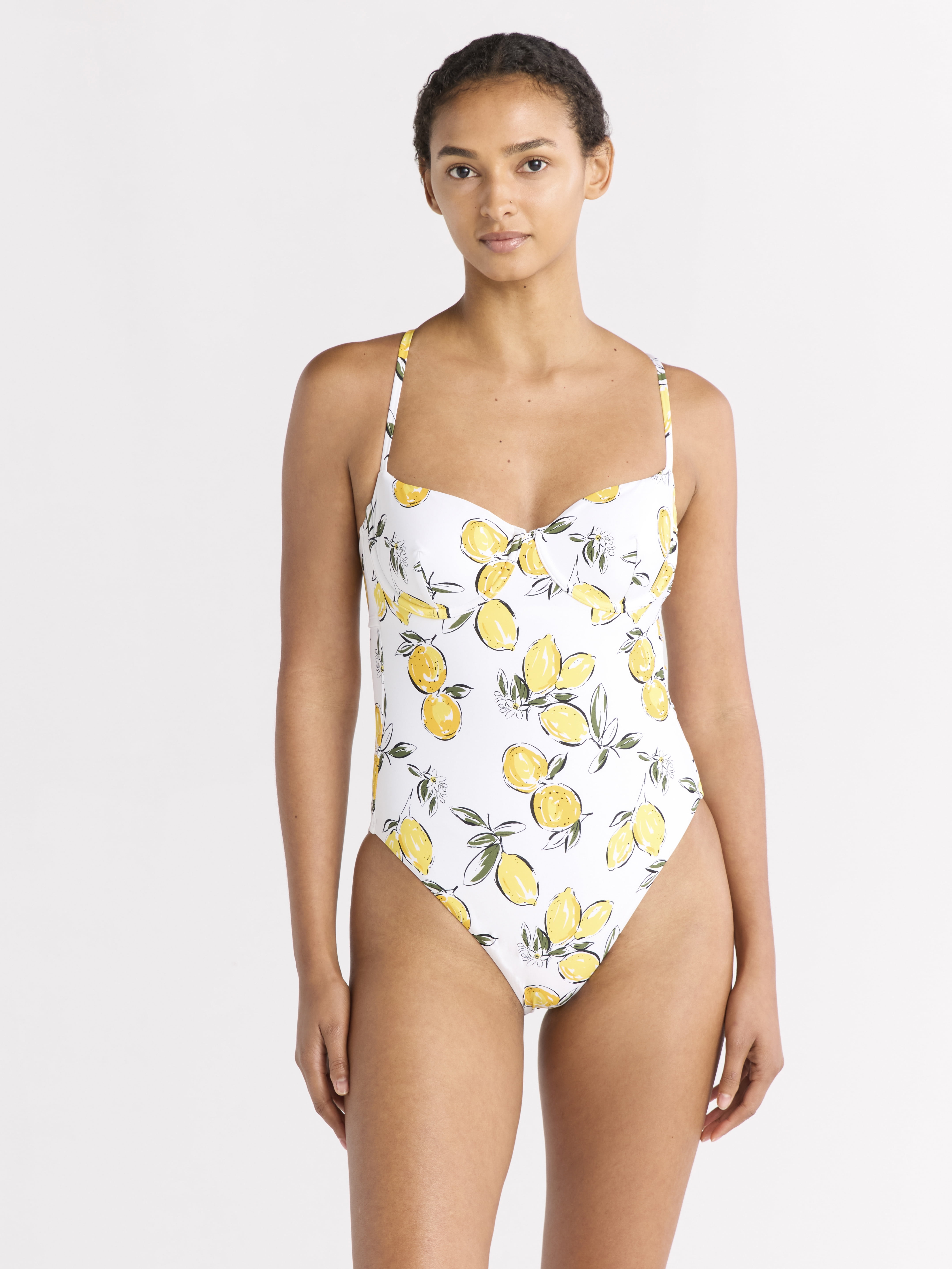 Free Assembly Women's Underwire One Piece Swimsuit, Sizes XS-XL