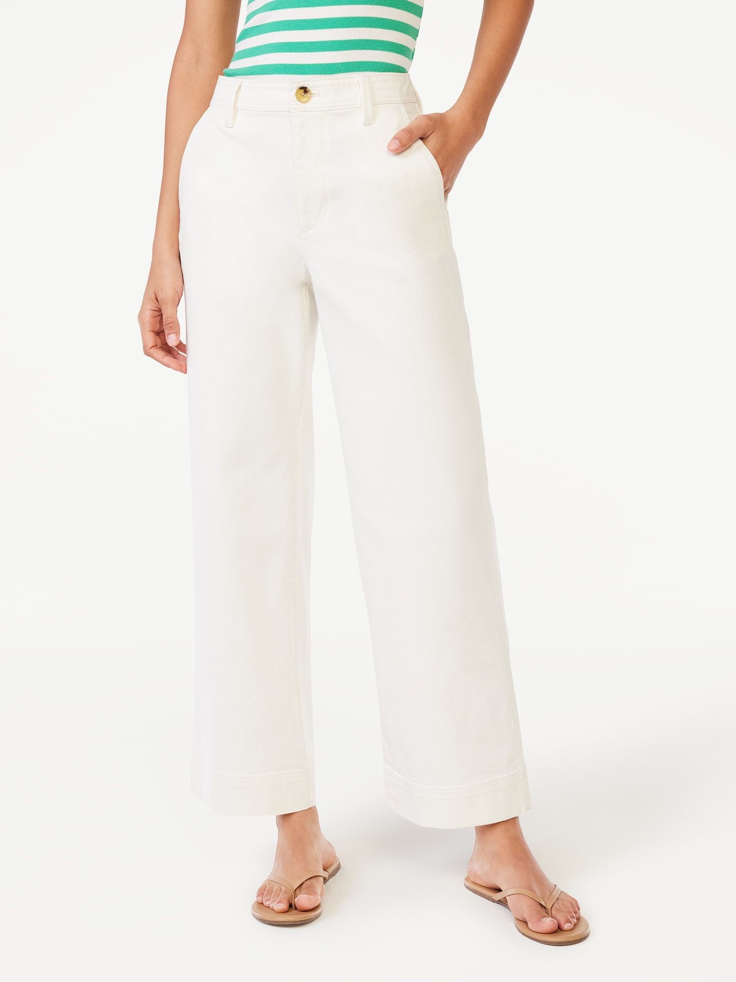 Women's Wide-leg Straight Casual Pants