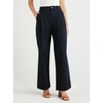 thumbnail image 1 of Free Assembly Women’s Wide Leg Chino Pants, 31” Inseam, Sizes 0-22, 1 of 7
