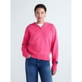 thumbnail image 1 of Free Assembly Women's and Women Plus Quarter-Zip Sweater, Midweight, Sizes XXS-4X, 1 of 5